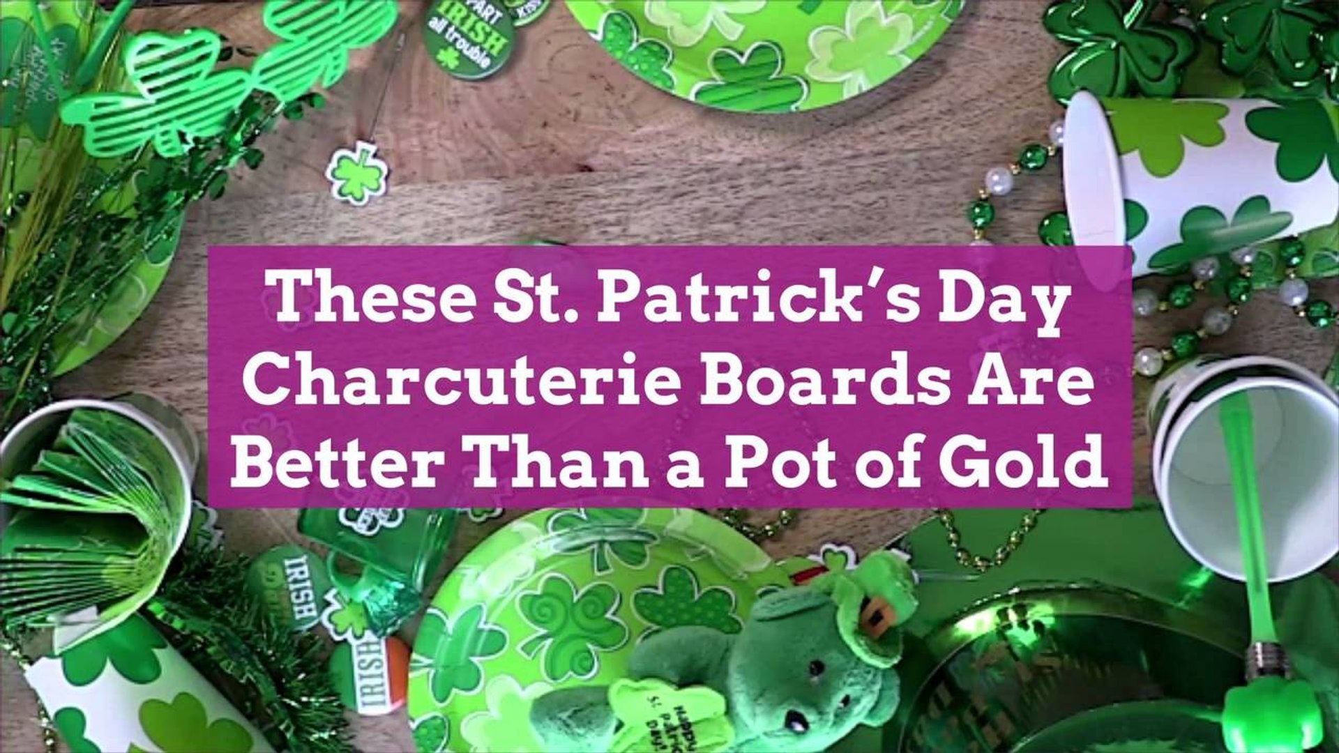 ⁣These St. Patrick’s Day Charcuterie Boards Are Better Than a Pot of Gold