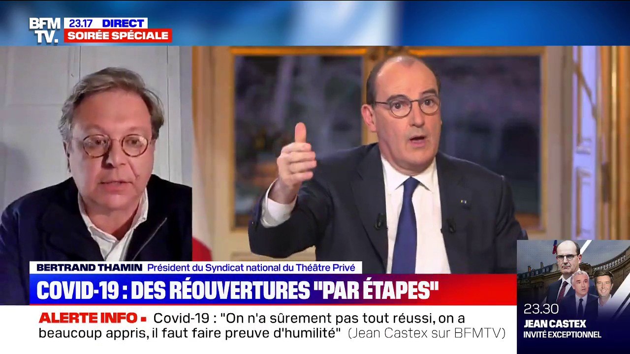 Bertrand Thamin (Syndicat national du Théâtre Privé) sur les lieux culturels : "il n'y a aucune raison que nous soyons stigmatisés"