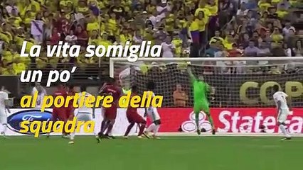 Papa Francesco: La vita è come un portiere di una squadra