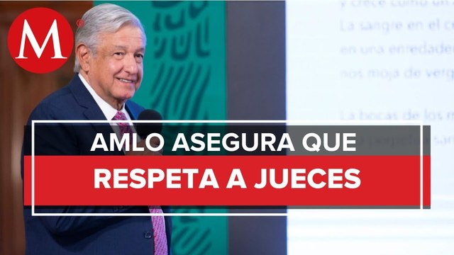 AMLO agradece a Arturo Zaldívar por aceptar queja contra juez que frenó reforma eléctrica