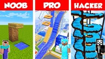 Minecraft NOOB vs PRO vs HACKER- WATERPARK CHALLENGE in Minecraft _ Animation