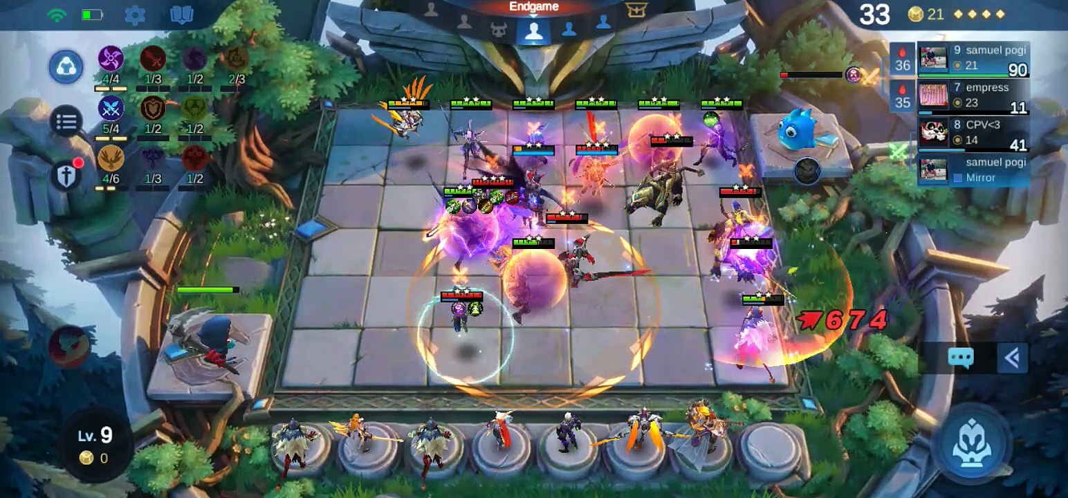 magic chess  7 assassin 1 figther 1 tank