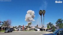 Ontario explosion leaves two dead as fireworks stash explodes rocking California neighborhood