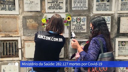 Brasil registra 2.841 mortes em 24 horas