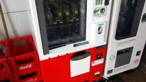 Coke Bottle Vending Machine in Japan