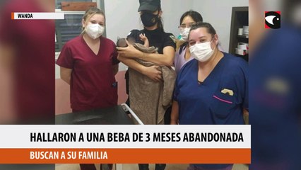 hallaron a una beba de 3 meses abandonada en la vía pública y buscan a su familia