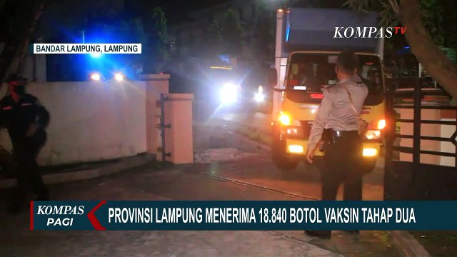 Dinkes Lampung Terima 18.840 Botol Vaksin Sinovac, Siap Didistribusikan ke 15 Kabupaten/Kota