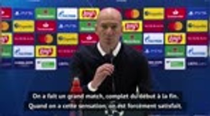 8es - Zidane : "Ce sera de plus en plus difficile"