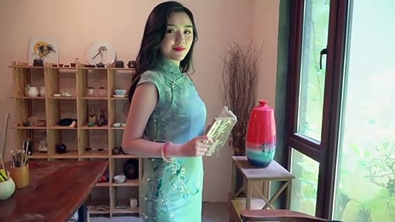 How To Feel More Relaxed with Cheongsam, Tea & Book