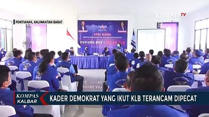 Tujuh Kader Demokrat Kalbar yang Ikut KLB Terancam Dipecat