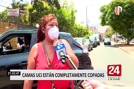 Segunda ola: Reportan diminución de ocupación de camas hospitalarias
