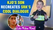 Karan Johar's Son Yash COPIES Shah Rukh Khan's Dialogue From Kuch Kuch Hota Hain