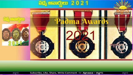 Padma Awards 2021