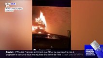 Voitures incendiées, magasin pillé… Les images d'une nuit de violences à Blois