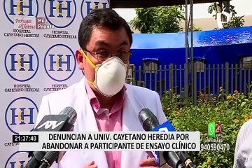 Hermano de periodista que participó en ensayo clínico denunciará a la UPCH