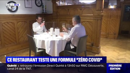 Ce restaurant alsacien expérimente une formule "zéro Covid"