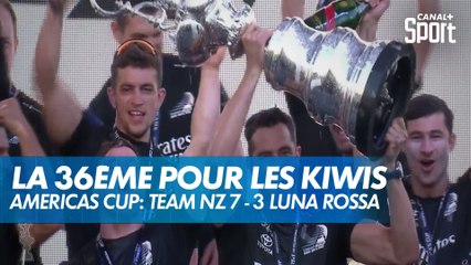 Team New Zealand remporte la 36e Coupe de l’America