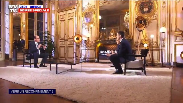 Coronavirus - Jean Castex invité hier soir de BFM TV n'annonce rien, mais prépare les esprits au reconfinement: Le moment est venu de réfléchir à des dispositions pour l'IDF