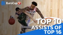 7DAYS EuroCup, Top 10 Assists of the Top 16!