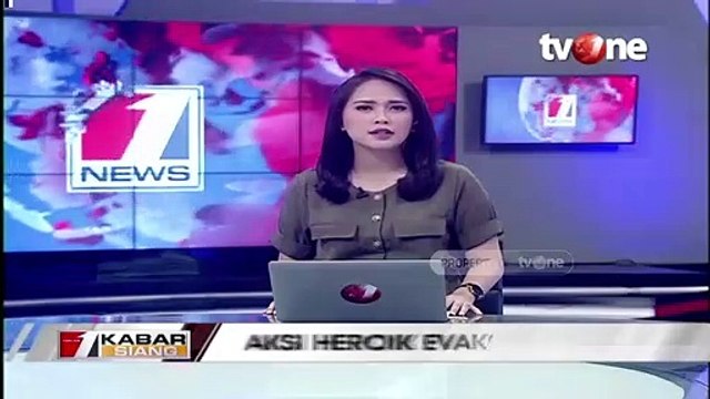Dramatis! Petugas Damkar Evakuasi Kucing Terjebak di Atap
