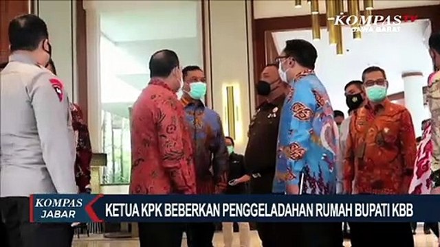 KPK Geledah Rumah dan Kantor Bupati KBB