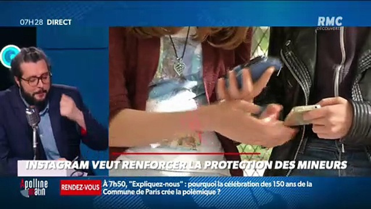 #Magnien, la chronique des réseaux sociaux : Instagram veut renforcer la protection des mineurs - 17/03