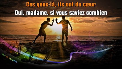 KARAOKE Slimane - Les amis