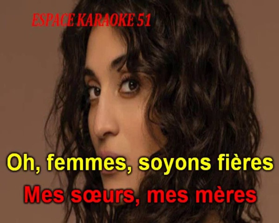 KARAOKE Camélia Jordana - Femmes