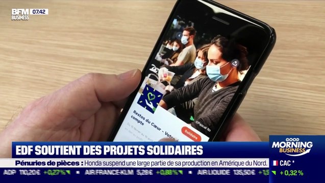 Impact : EDF soutient des projets solidaires, par Cyrielle Hariel - 17/03