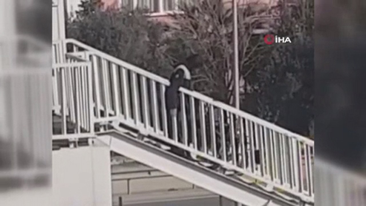 Engelli vatandaşa işkence gibi uygulama kamerada
