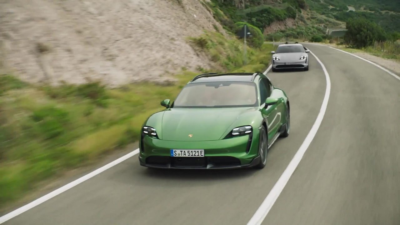 Der Porsche Taycan Cross Turismo - Volles Cross Turismo-Programm von Beginn an
