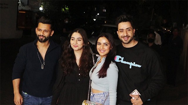 BB 14 Couples Aly Goni- Jasmin Bhasin, Rahul Vaidya- Disha Party Together