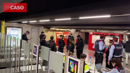 Redada en el barrio de Sant Antoni de Barcelona, para buscar ladrones multirreincidentes