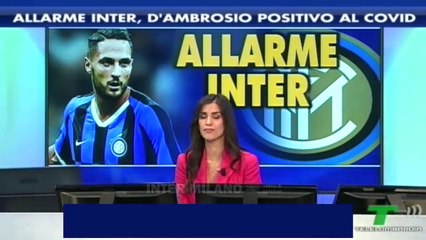 ALLARME IN CASA INTER, D'AMBROSIO È L'11° POSITIVO NERAZZURRO * BIASIN: SPERIAMO CHE VADA TUTTO BENE