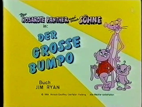 Der rosarote Panther und seine Söhne - 01. b) Der große Bumpo