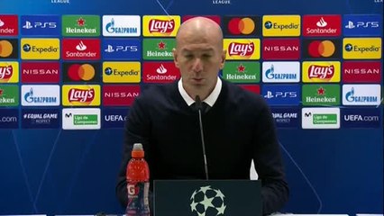 Zidane: "Los 35 años de Luka no se ven en el campo"