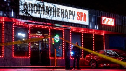 Télécharger la video: Atlanta : trois fusillades visant des salons de massage asiatiques font 8 morts, le suspect arrêté