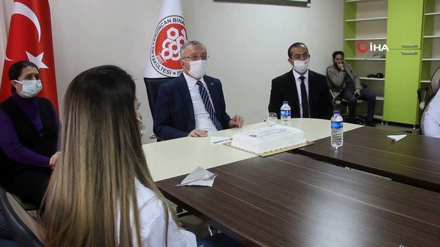 Rektör Levent, Tıp Fakültesi öğrencileri ile bir araya geldi