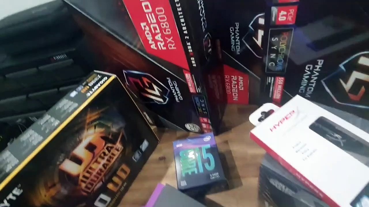Second Mining Rig _ AMD Radeon RX 6800 _ Bitcoin and Ethereum Mining _ More Updates