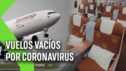 下载视频: AEROLÍNEAS vuelan con aviones VACÍOS por el CORONAVIRUS para no PERDER su plaza en los aeropuertos