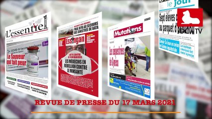 REVUE DE PRESSE CAMEROUNAISE DU 17 MARS 2021