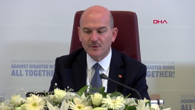 Son dakika... Bakan Soylu, Ekonomik İşbirliği Teşkilatı Afet Riski Azaltma 8. Bakanlar Konferansı'na katıldı