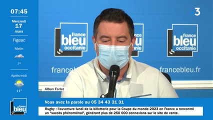 Véronique Ducrest, directrice de la qualité au CHU de Toulouse sur France Bleu Occitanie