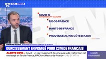 Covid: durcissement des mesures envisagé en Ile-de-France, PACA et dans les Hauts-de-France