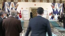 TBMM Başkanı Mustafa Şentop, TBMM Şeref Holü’nde açılan ‘Sıtkı’ isimli sergiye katıldı