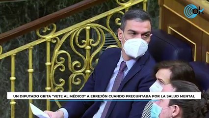 Un diputado grita "vete al médico" a Errejón cuando preguntaba por la salud mental