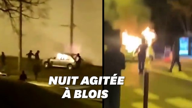 À Blois, nuit de violences urbaines après un accident de la route