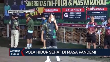 Kampanye Pola Hidup Sehat Ditengah Pandemi Covid 19 Dengan Bermain Tenis
