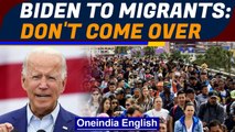 Joe Biden responds to surge in migrants heading towards United States | Oneindia News