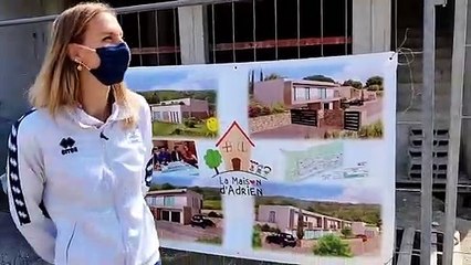 INTERVIEW ISALINE SAGER WEIDER, MARRAINE DE L'ASSOCIATION ADRIEN